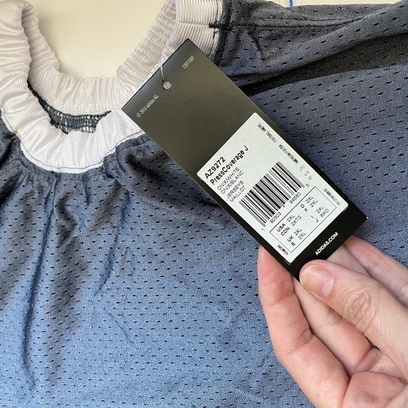 NWT Mens Adidas Press Coverage Football Jersey - Picture 4 of 5